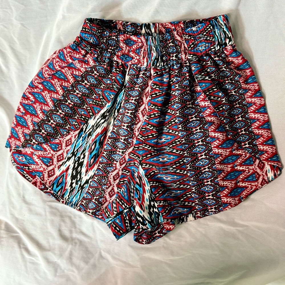 HARMONY HIGH WAIST BOHEMIAN SHORTS
